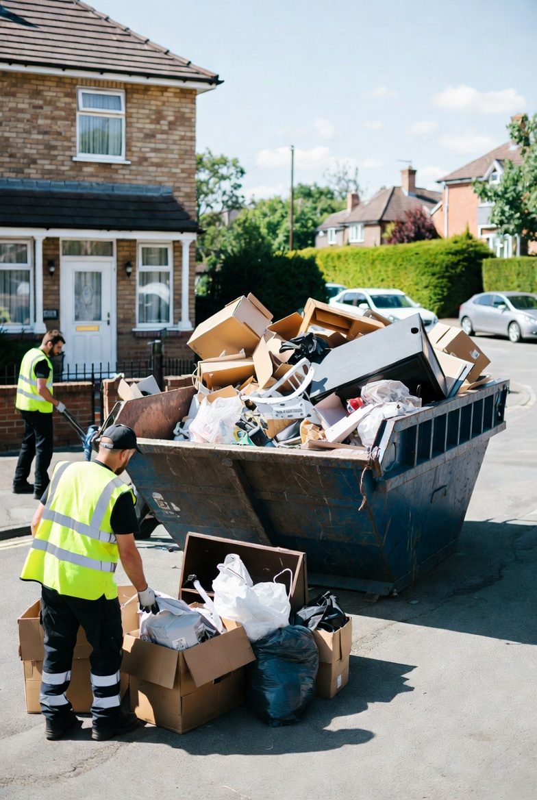 Skip hire and labour — Cleaning Recruit
